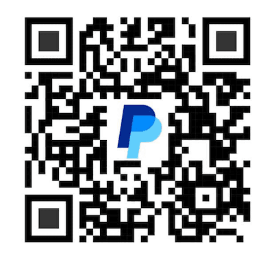 PayPal QR Code - Scan to donate via PayPal
